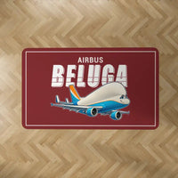 Thumbnail for Airbus A300-600ST BelugaST - Cartoon - Rectangle Carpet - Dark Red