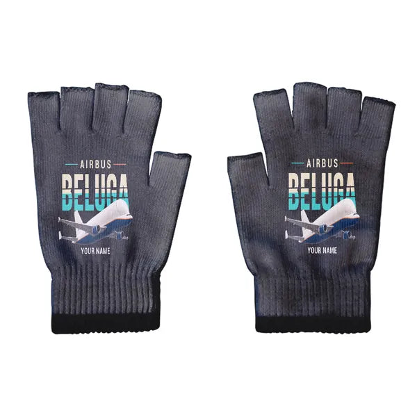 Airbus A300-600ST BelugaST - Gloves - Cut - Original + Name - Black