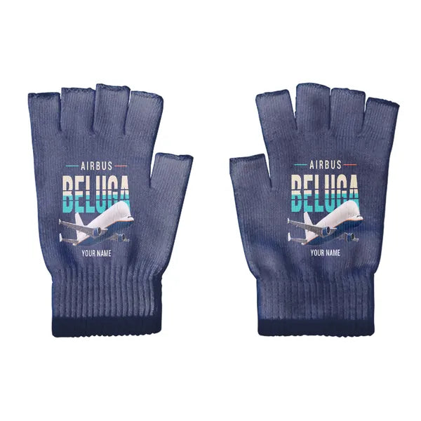 Airbus A300-600ST BelugaST - Gloves - Cut - Original + Name - Navy Blue