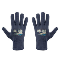 Thumbnail for Airbus A300-600ST BelugaST - Gloves - Full - Cartoon - Navy Blue