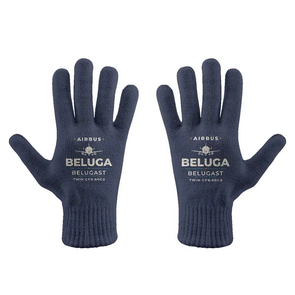 Airbus A300-600ST BelugaST - Gloves - Full - Heritage - Navy Blue