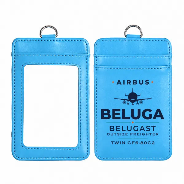 Airbus A300-600ST BelugaST - Heritage - ID Card Holder - Blue
