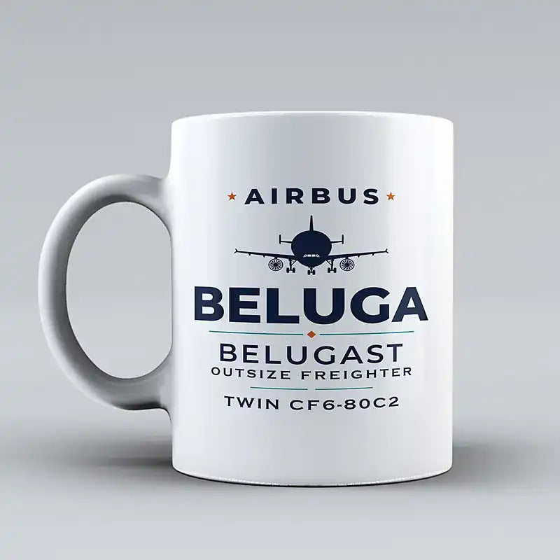 Airbus A300-600ST BelugaST - Heritage - Mug - White