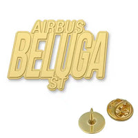 Thumbnail for Airbus A300-600ST BelugaST - Hollow Pin - Tag - Gold
