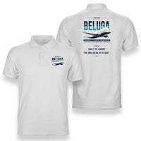 Thumbnail for Airbus A300-600ST BelugaST - Original - Double-Side Polo - White