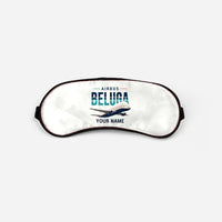 Thumbnail for Airbus A300-600ST BelugaST - Original + Name - Sleep Mask - White