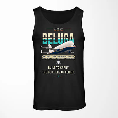 Airbus A300-600ST BelugaST - Original - Tank Top - Black