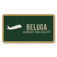 Thumbnail for Airbus A300-600ST BelugaST Patches - Rectangle - Forest Gold