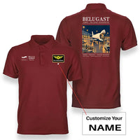 Thumbnail for Airbus A300-600ST BelugaST - Poster - Double-Side Polo - Red + Name