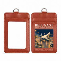 Thumbnail for Airbus A300-600ST BelugaST - Poster - ID Card Holder - Light Brown