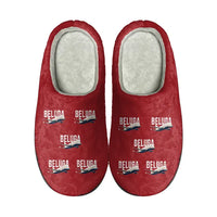 Thumbnail for Airbus A300-600ST BelugaST - Slippers - Cotton - Original Pattern - Red