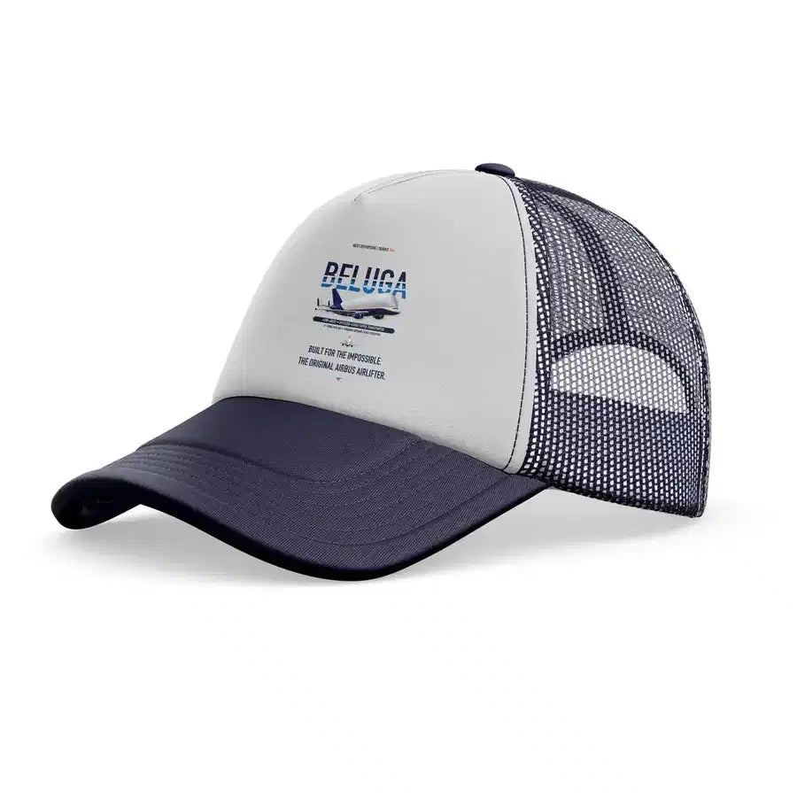 Airbus A300-600ST BelugaST trucker cap - dark blue