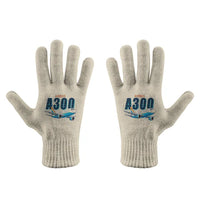 Thumbnail for Airbus A300B2 - Gloves - Full - Cartoon - Beige