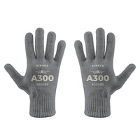 Thumbnail for Airbus A300B2 - Gloves - Full - Heritage - Gray