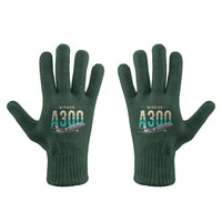 Thumbnail for Airbus A300B2 - Gloves - Full - Original - Dark Green