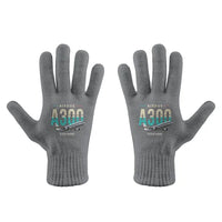Thumbnail for Airbus A300B2 - Gloves - Full - Original + Name - Gray