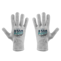 Thumbnail for Airbus A300B2 - Gloves - Full - Original + Name - Light Gray