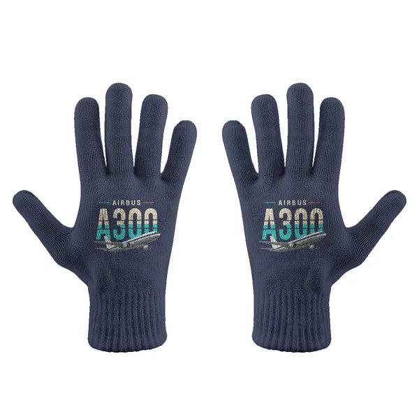 Airbus A300B2 - Gloves - Full - Original - Navy Blue