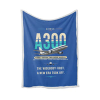 Thumbnail for Airbus A300B2 - Original - Blanket - Blue