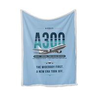 Thumbnail for Airbus A300B2 - Original - Blanket - Light Blue