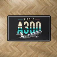 Thumbnail for Airbus A300B2 - Original - Rectangle Carpet - Black