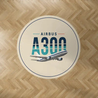 Thumbnail for Airbus A300B2 - Original - Round Carpet - Beige