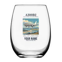 Thumbnail for Airbus A300B2 - Poster + Name - Water & Drink Glass