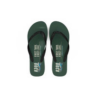 Thumbnail for Airbus A300B2 - Slippers - Flip Flops - Cartoon - Dark Green