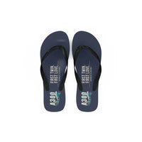 Thumbnail for Airbus A300B2 - Slippers - Flip Flops - Cartoon - Navy Blue