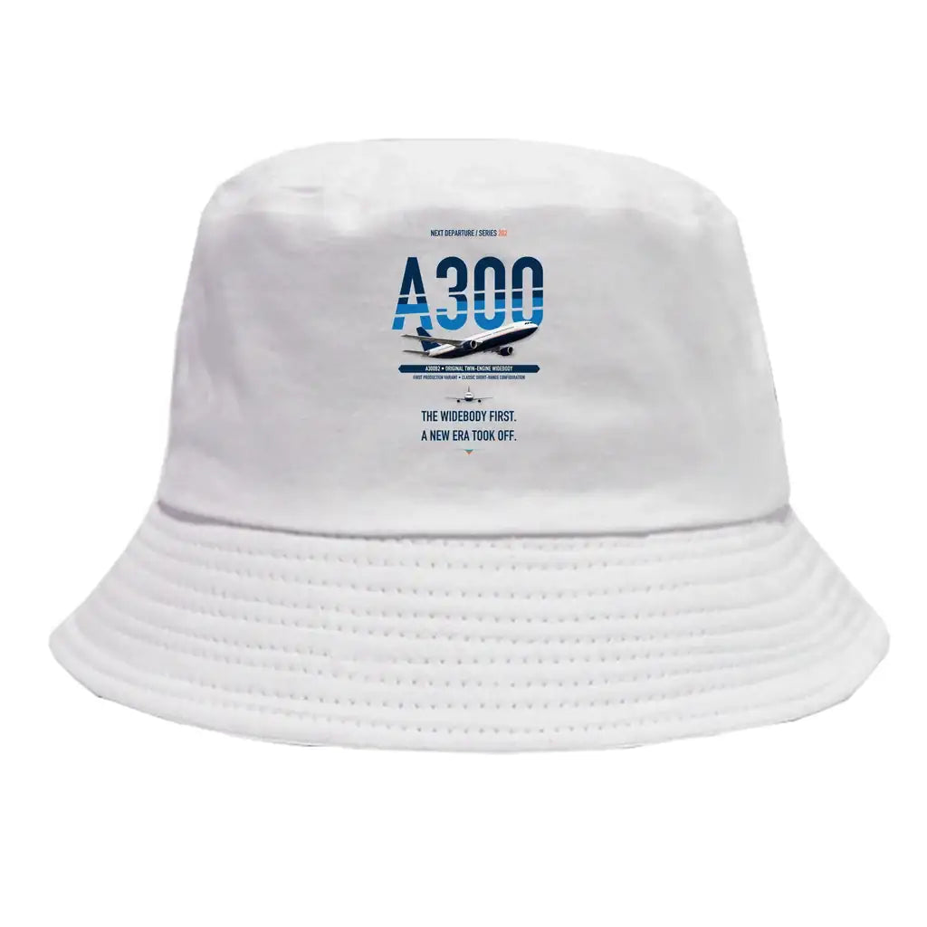 Airbus A300B2 summer hat - white