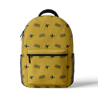 Thumbnail for Airbus A300B4 - 3D Backpack - 3D Pattern - Yellow