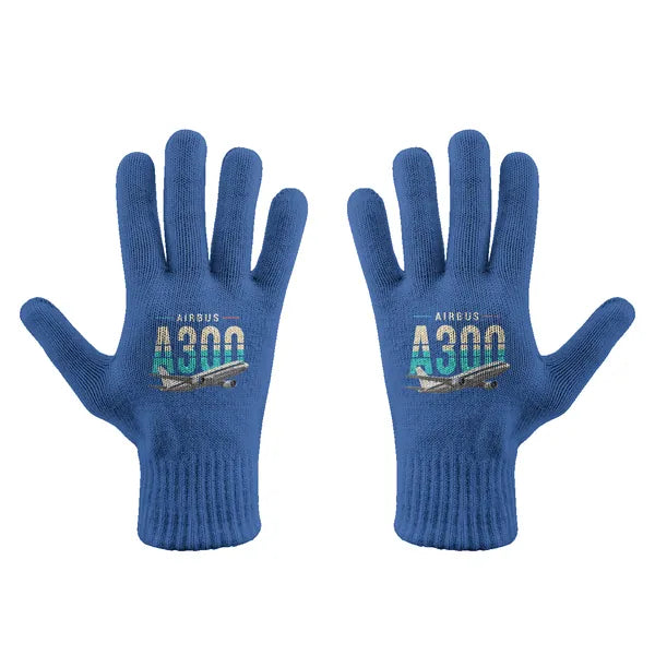 Airbus A300B4 - Gloves - Full - Original - Blue