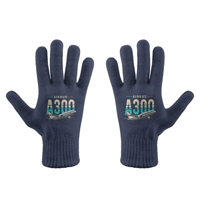 Airbus A300B4 - Gloves - Full - Original - Navy Blue