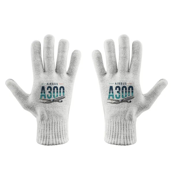 Airbus A300B4 - Gloves - Full - Original - White