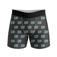 Thumbnail for Airbus A300B4 - Men Boxers - Original Pattern - Black