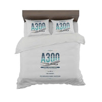 Thumbnail for Airbus A300B4 - Original - Bedding Set - Light Gray