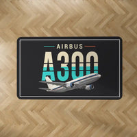 Thumbnail for Airbus A300B4 - Original - Rectangle Carpet - Black