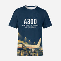 Thumbnail for Airbus A300C4-203 3D All-Over Print Clothing - T-Shirt - 3D + Name
