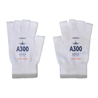 Thumbnail for Airbus A300C4-203 - Gloves - Cut - Heritage + Name - Light Gray