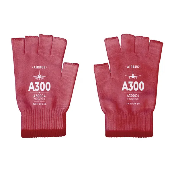 Airbus A300C4-203 - Gloves - Cut - Heritage - Red