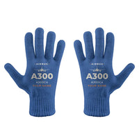 Thumbnail for Airbus A300C4-203 - Gloves - Full - Heritage + Name - Blue