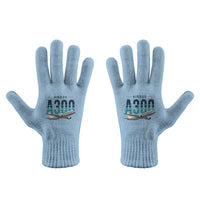 Thumbnail for Airbus A300C4-203 - Gloves - Full - Original - Light Blue