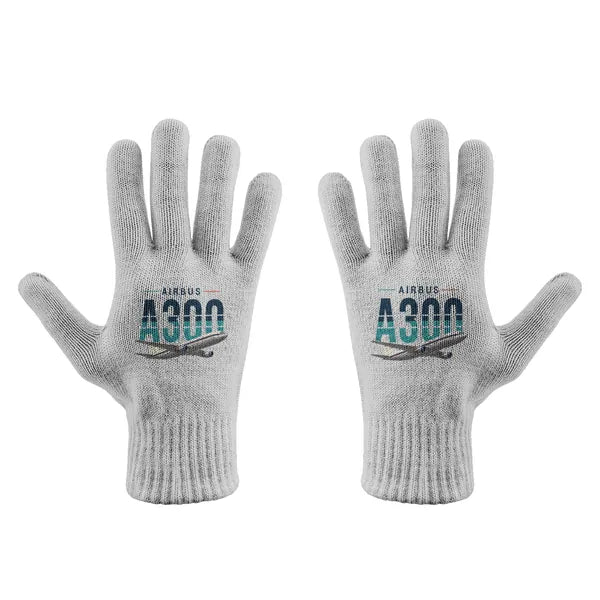 Airbus A300C4-203 - Gloves - Full - Original - Light Gray