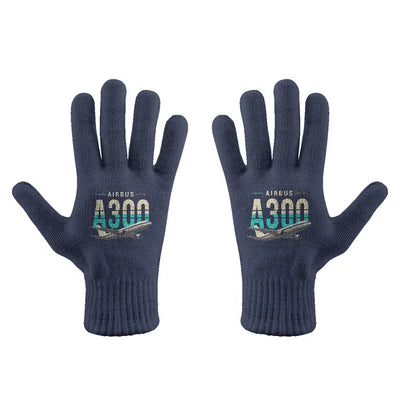 Airbus A300C4-203 - Gloves - Full - Original - Navy Blue