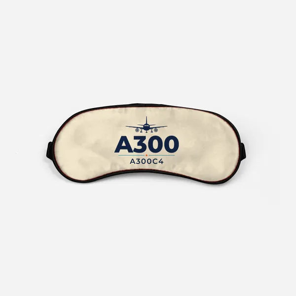 Airbus A300C4-203 - Heritage - Sleep Mask - Beige