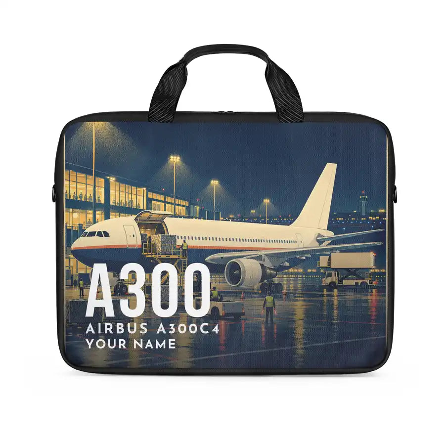 Airbus A300C4-203 - Laptop Bag + Name