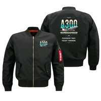 Thumbnail for Airbus A300C4-203 - Original - Bomber Jacket - Black