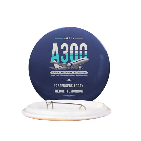 Airbus A300C4-203 - Original - Pin - Navy Blue