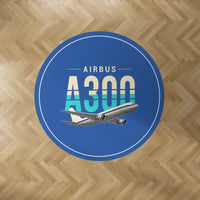 Thumbnail for Airbus A300C4-203 - Original - Round Carpet - Blue