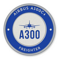 Thumbnail for Airbus A300C4-203 Patches - Circle - Royal White